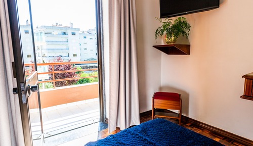 Zweibettzimmer, Balkon