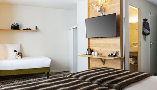 Superior-Dreibettzimmer, 3 Einzelbetten, Balkon