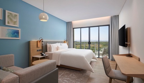Zimmer, 1 King-Bett, Balkon, Meerblick (Balcony)