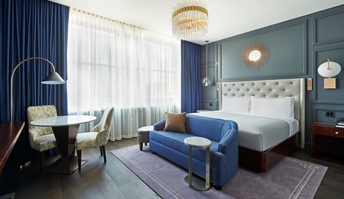 Deluxe-Zimmer, 1 King-Bett, Stadtblick