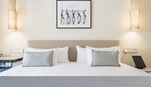 Signature-Doppelzimmer, Balkon, eingeschränkter Meerblick