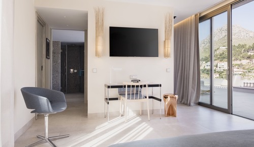 Suite, eingeschränkter Meerblick (Penthouse)