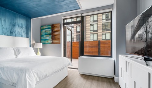 Deluxe-Studiosuite, 1 Queen-Bett, Balkon
