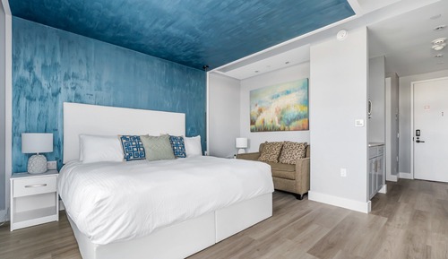Deluxe-Studiosuite, 1 King-Bett, Balkon