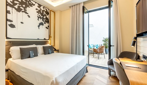 Premium-Zimmer, Terrasse