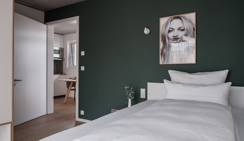 Design-Apartment, 1 Queen-Bett