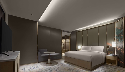 Deluxe-Suite, 1 King-Bett