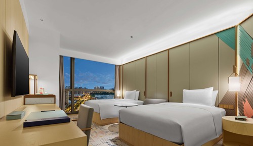 Zimmer, 2 Einzelbetten (High Floor)