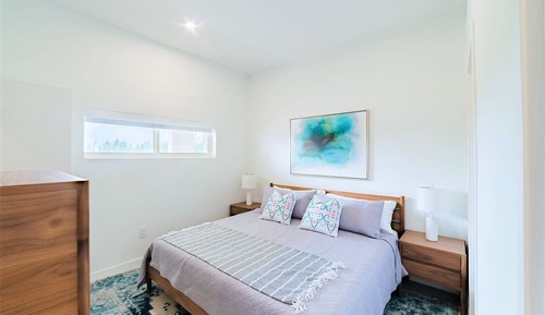 Luxury-Apartment, 1 King-Bett und Schlafsofa, Balkon, Blick auf den Innenhof