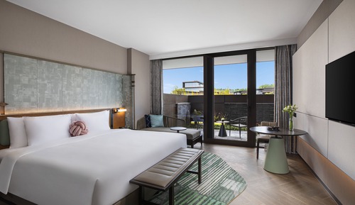 Standardzimmer, 1 King-Bett, Seeblick