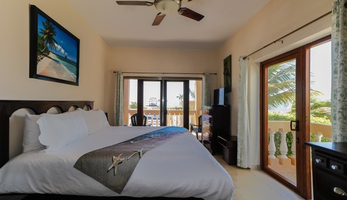 Premier-Suite, 3 Schlafzimmer, Poolblick, Meerseite
