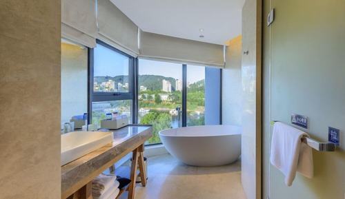 Premium-Zimmer, 2 Doppelbetten, Seeblick