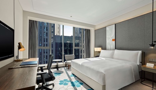 Zimmer, 1 King-Bett, barrierefrei