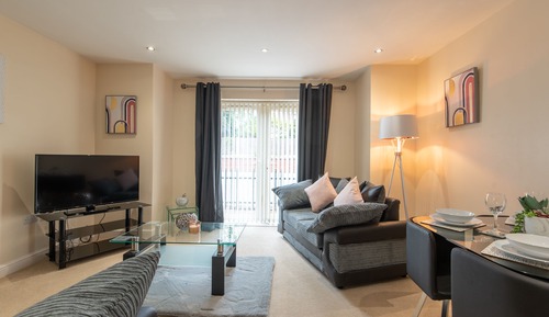Apartment, eigenes Bad