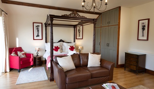 Doppelzimmer, mit Bad (Four Poster)