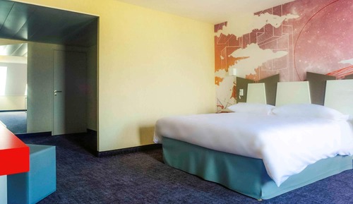 Standard-Doppelzimmer, 1 Doppelbett und Schlafsofa