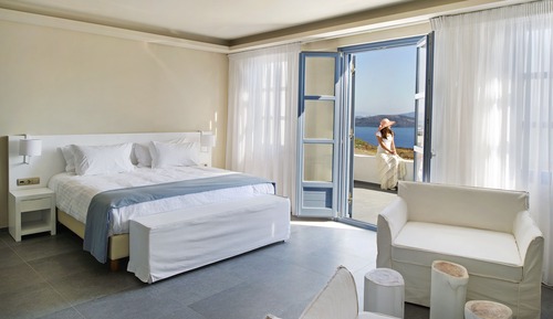 Superior-Studiosuite, Balkon, Meerblick