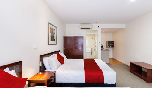 Standard-Studio, barrierefrei, Kochnische (Studio Twin Shower - Access Bathroom)