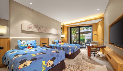 Deluxe-Zweibettzimmer, Blick auf den Innenhof
