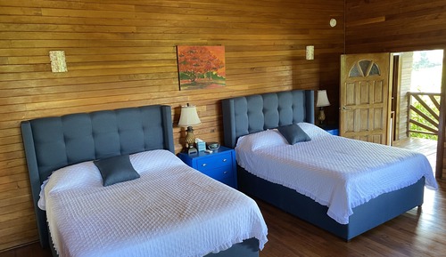 Doppelzimmer, 2 Queen-Betten, Nichtraucher, Flussblick