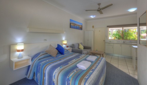 Standard-Doppelzimmer, 1 Queen-Bett, Nichtraucher, Kochnische
