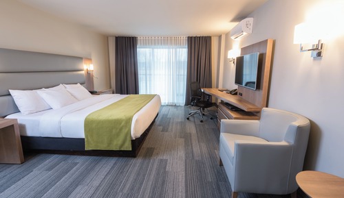 Zimmer, 1 King-Bett, barrierefrei (Refuge Urbain)