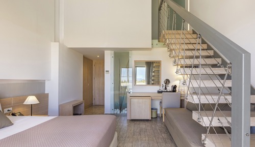 Maisonette, 2 Schlafzimmer, Gartenblick