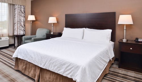 Standardzimmer, 1 King-Bett, barrierefrei (Comm, Roll Shower)