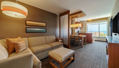 Suite, 1 King-Bett und Schlafsofa