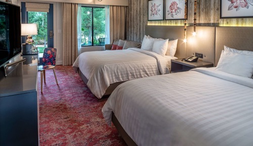 Zimmer, 2 Queen-Betten, barrierefrei (Hearing  Canyon)