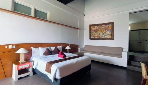 Superior-Doppelzimmer, 1 King-Bett, Meerblick