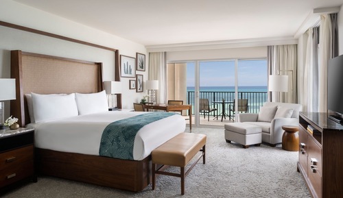 Club-Suite, 1 Schlafzimmer, Nichtraucher, Meerblick