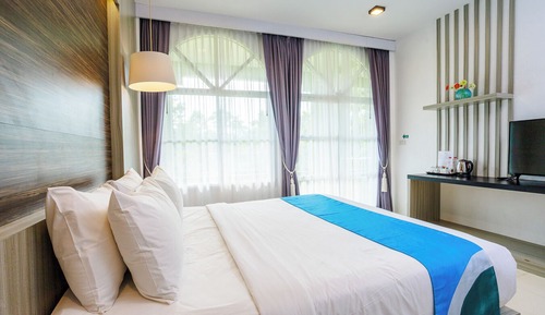 Deluxe-Doppelzimmer, 1 Schlafzimmer, Balkon