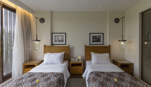Deluxe-Doppel- oder -Zweibettzimmer