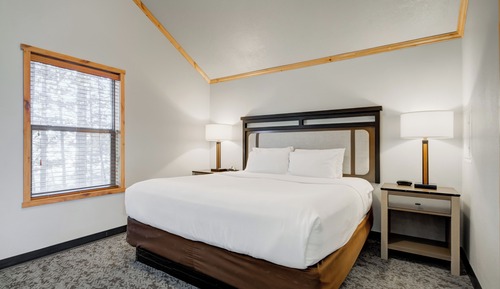 Ferienhütte, 1 King-Bett