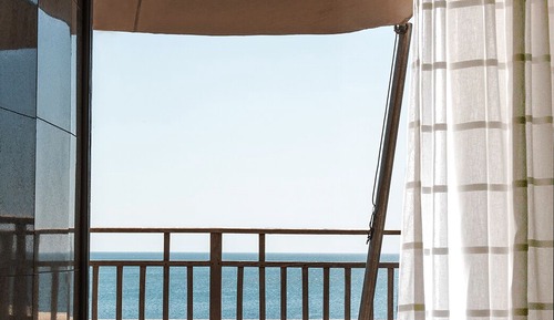 Traditional-Doppelzimmer, Terrasse, Meerblick