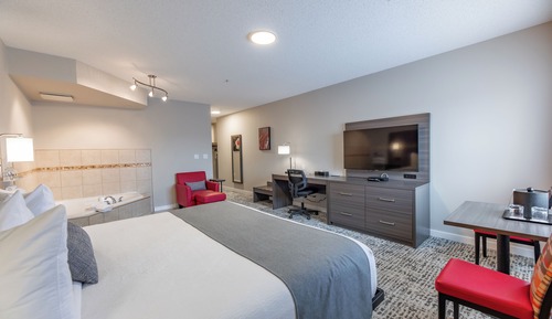 Suite, 1 King-Bett, Whirlpool