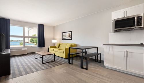 Suite, 1 Schlafzimmer, Nichtraucher, Hafenblick (1 King Bed)