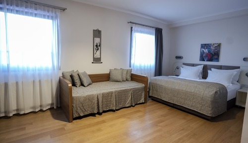 Junior-Doppel- oder -Zweibettzimmer, Stadtblick