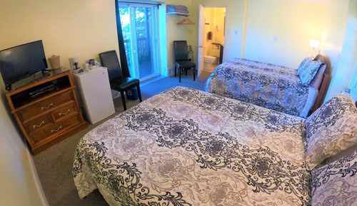 Standardzimmer, 2 Doppelbetten, Seeblick