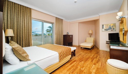 Familien-Zweibettzimmer, 2 Schlafzimmer, Bergblick