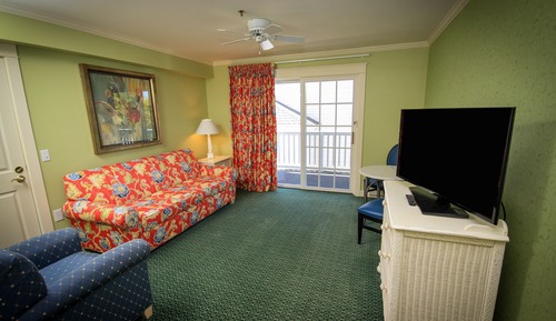 Zimmer, 1 King-Bett und Schlafsofa, barrierefrei