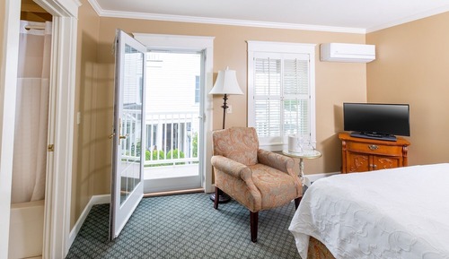 Zimmer, 1 Queen-Bett, Balkon, Gartenblick