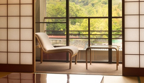 Economy-Zimmer, Nichtraucher, Flussblick (Japanese Style, 10 tatami mats)