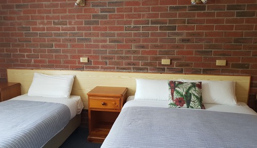 Zweibettzimmer, Bergblick