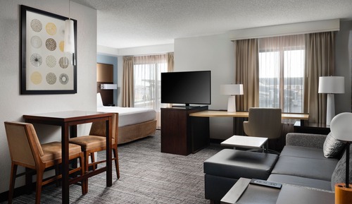 Studio, 1 King-Bett und Schlafsofa (Mobility/Hearing Accessible, Tub)