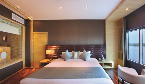 Premium-Zimmer, 1 Queen-Bett, Nichtraucher, Seeblick