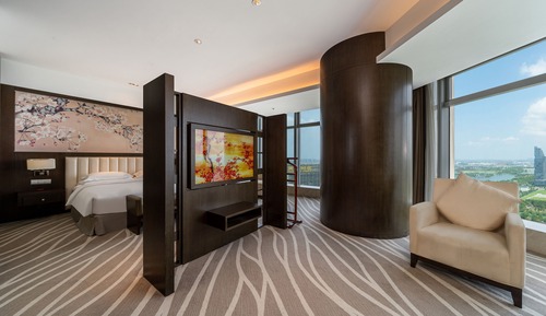 Premium-Zimmer, 1 King-Bett, Seeblick