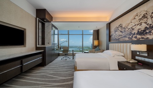Standardzimmer, 2 Einzelbetten, Seeblick