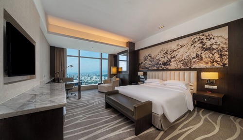 Standardzimmer, 1 King-Bett, Stadtblick